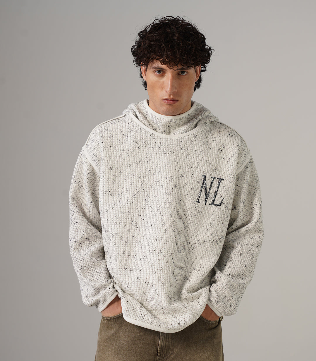 NO LIMITS-KNITTED HOODIE