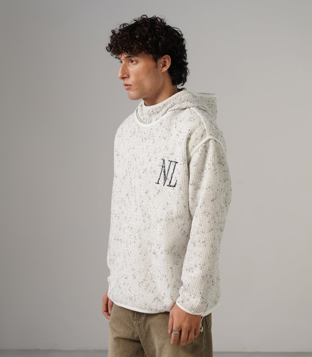 NO LIMITS-KNITTED HOODIE