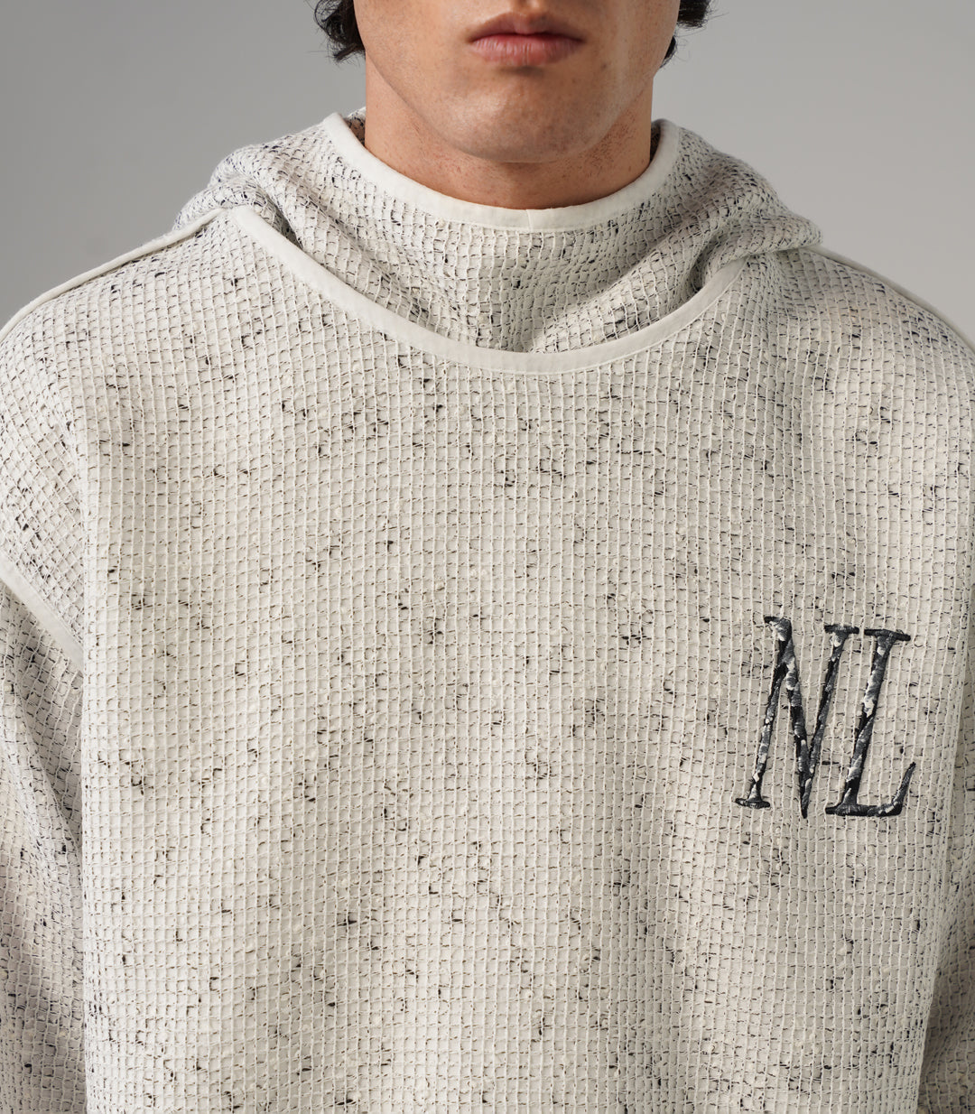 NO LIMITS-KNITTED HOODIE