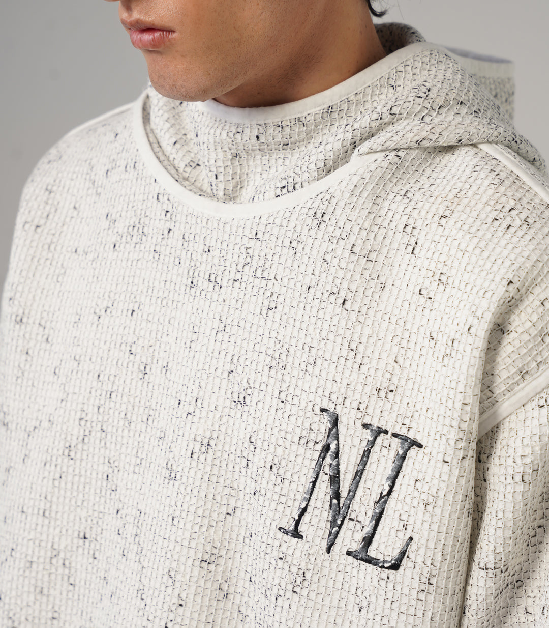 NO LIMITS-KNITTED HOODIE