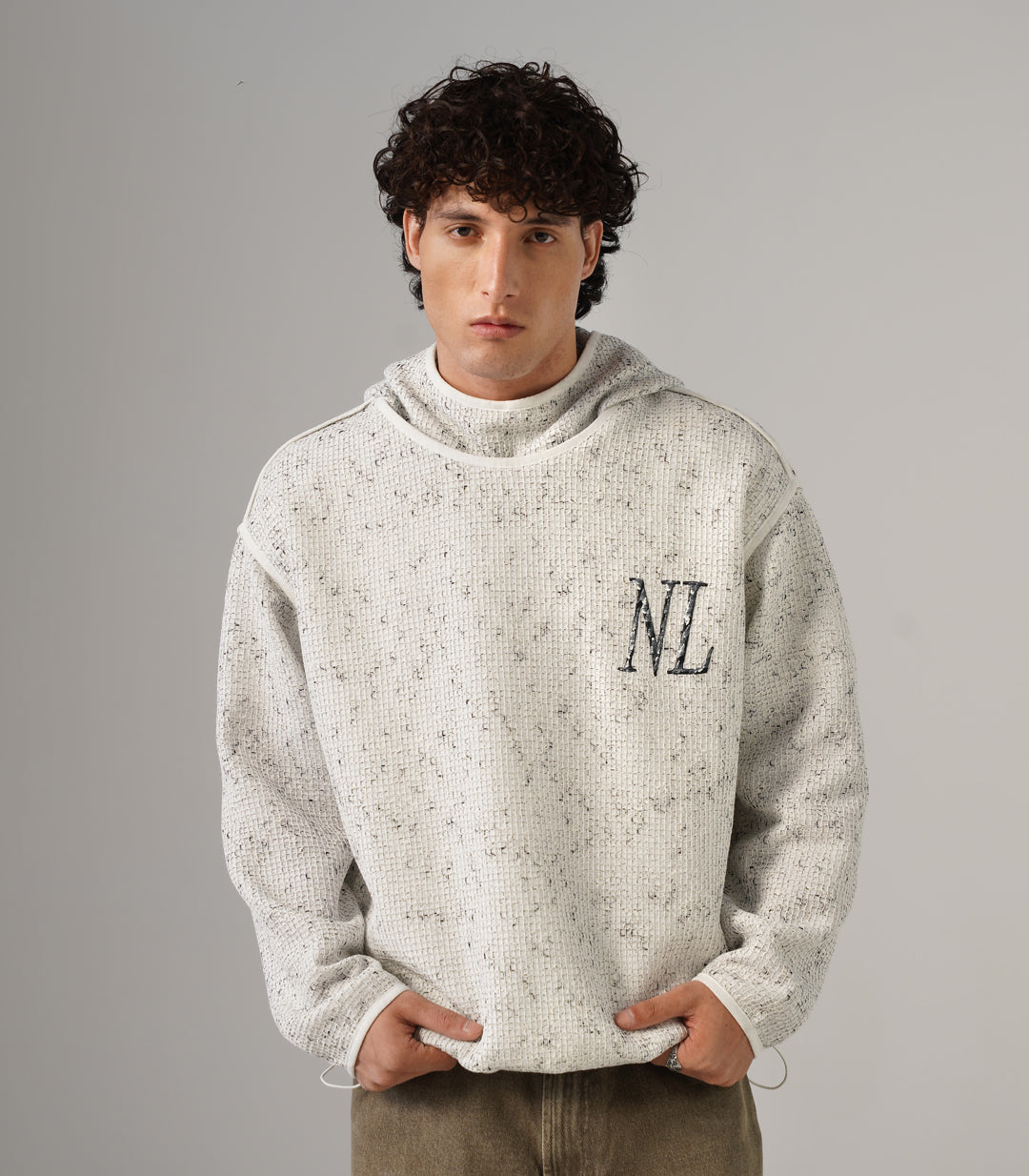 NO LIMITS-KNITTED HOODIE