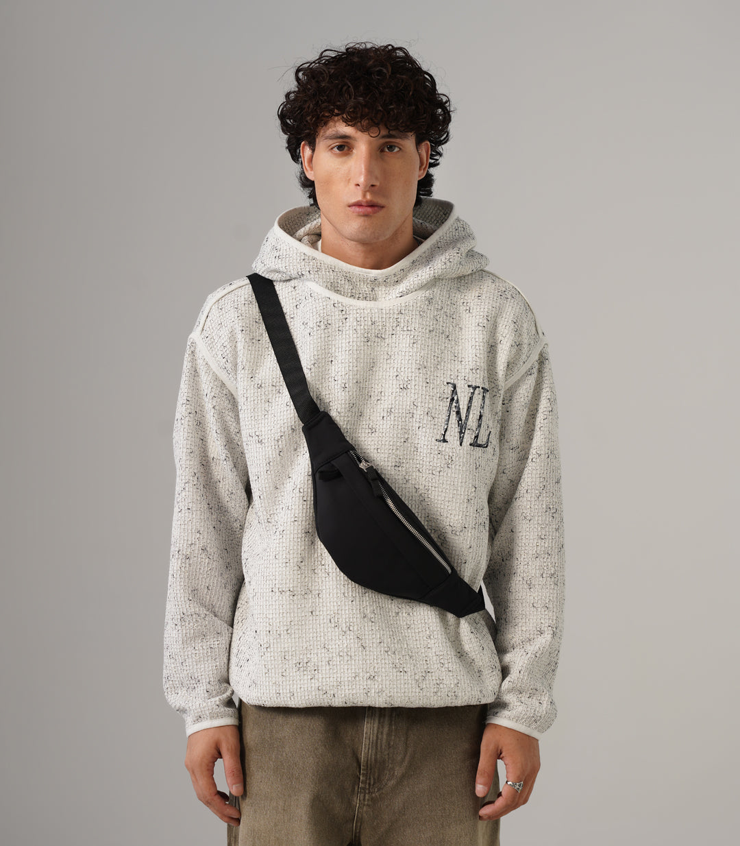 NO LIMITS-KNITTED HOODIE