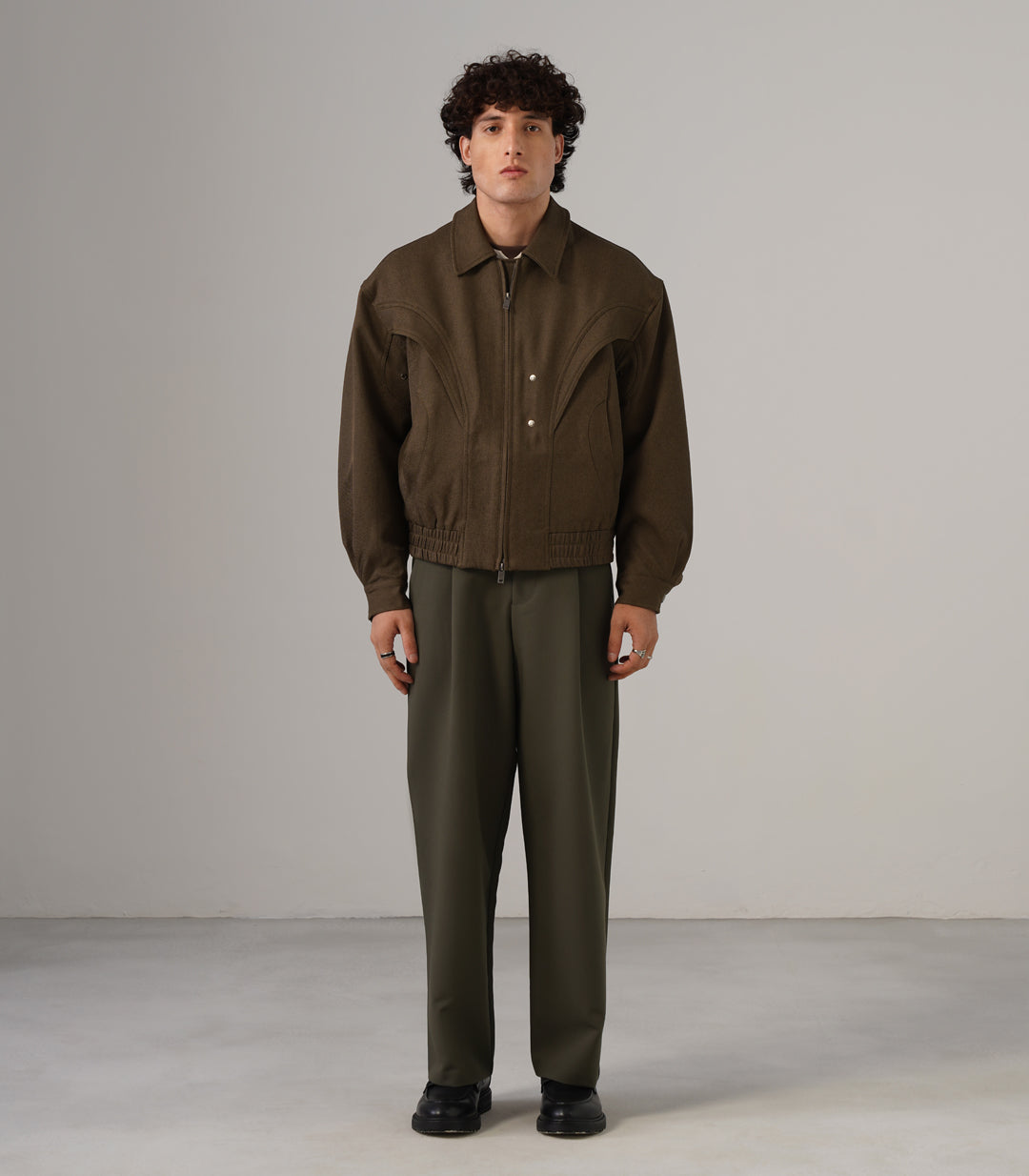 CROPPED FIT - BOMBER JACKET