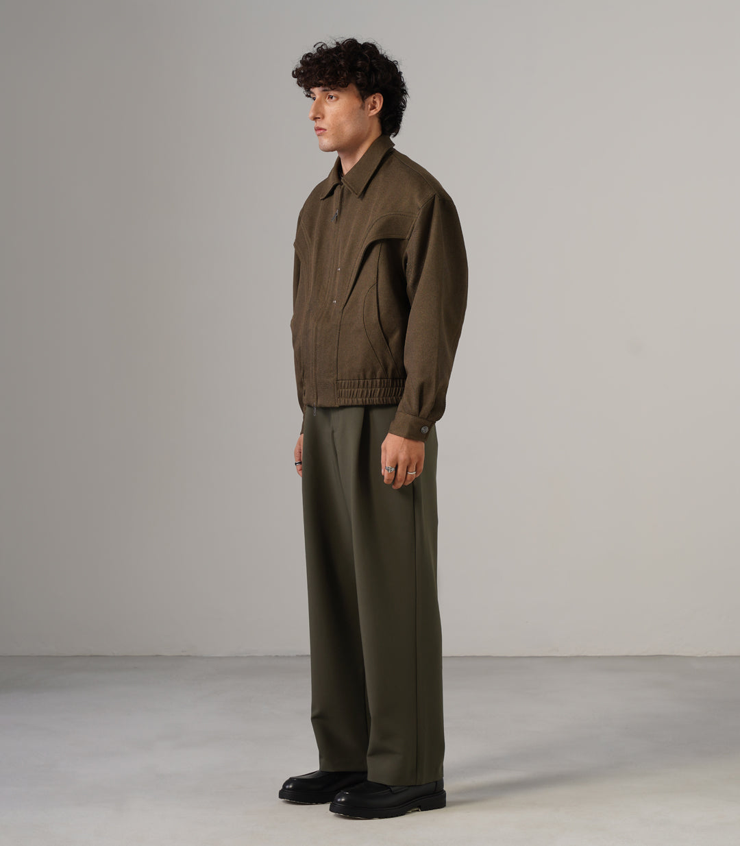 CROPPED FIT - BOMBER JACKET