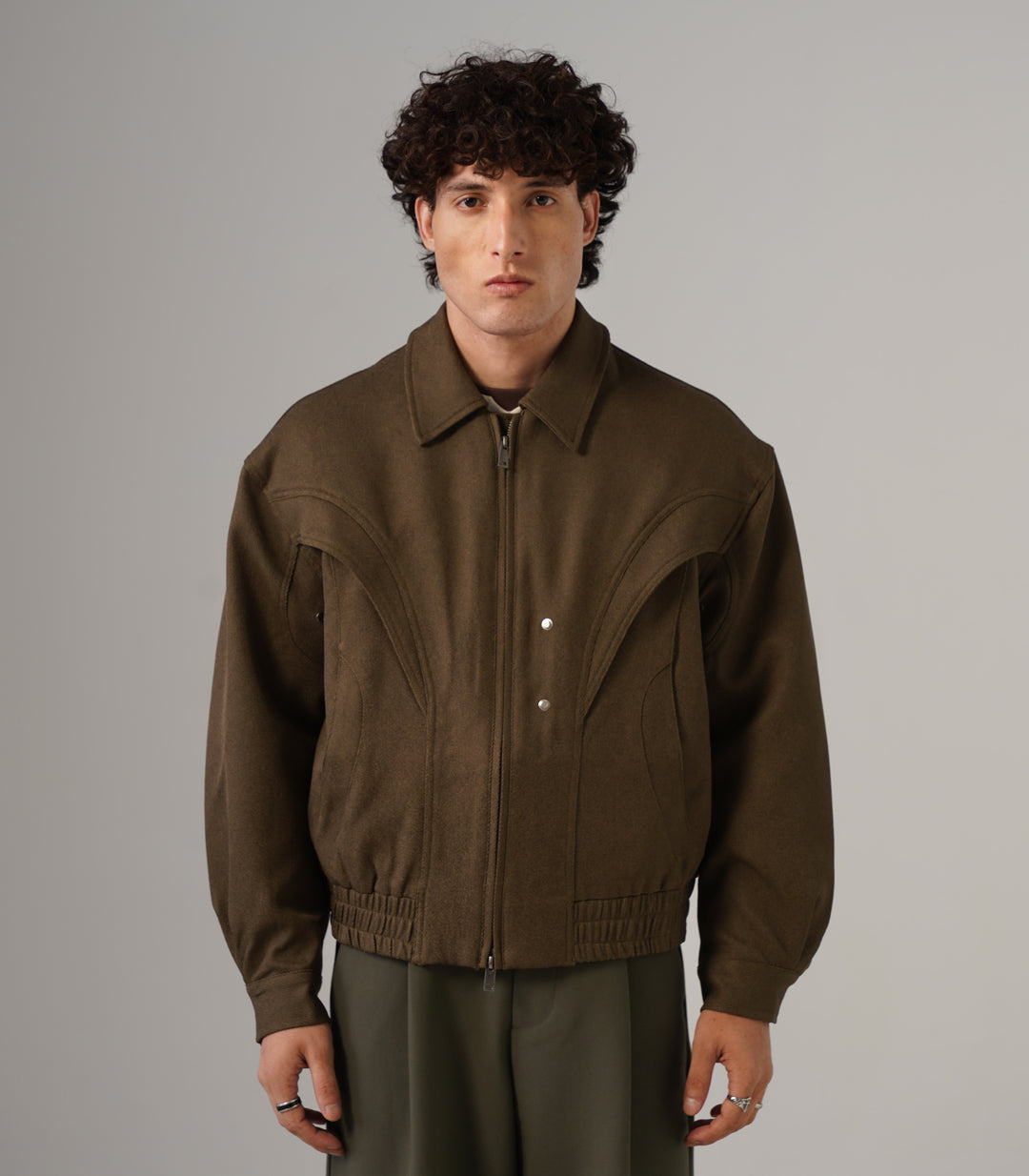 CROPPED FIT - BOMBER JACKET