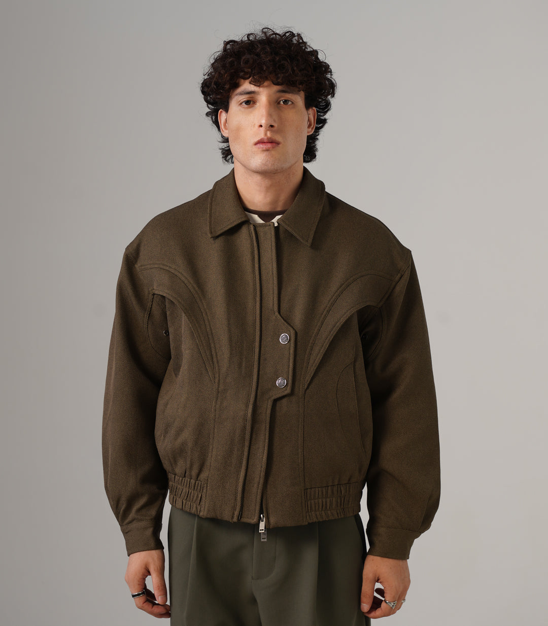 CROPPED FIT - BOMBER JACKET