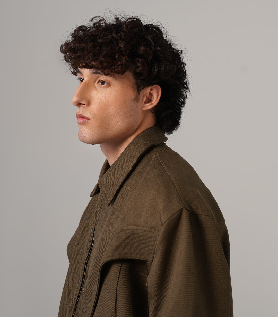 CROPPED FIT - BOMBER JACKET