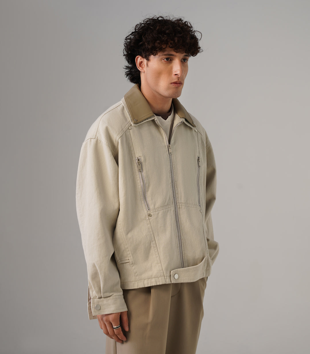 CONTRAST COLLAR - CARPENTER JACKET