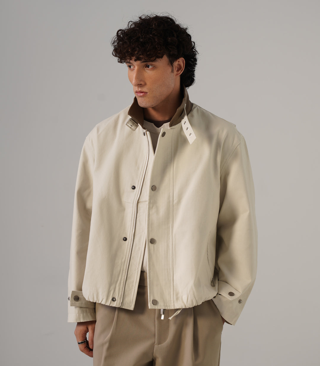 CROPPED FIT - TECHNICAL JACKET