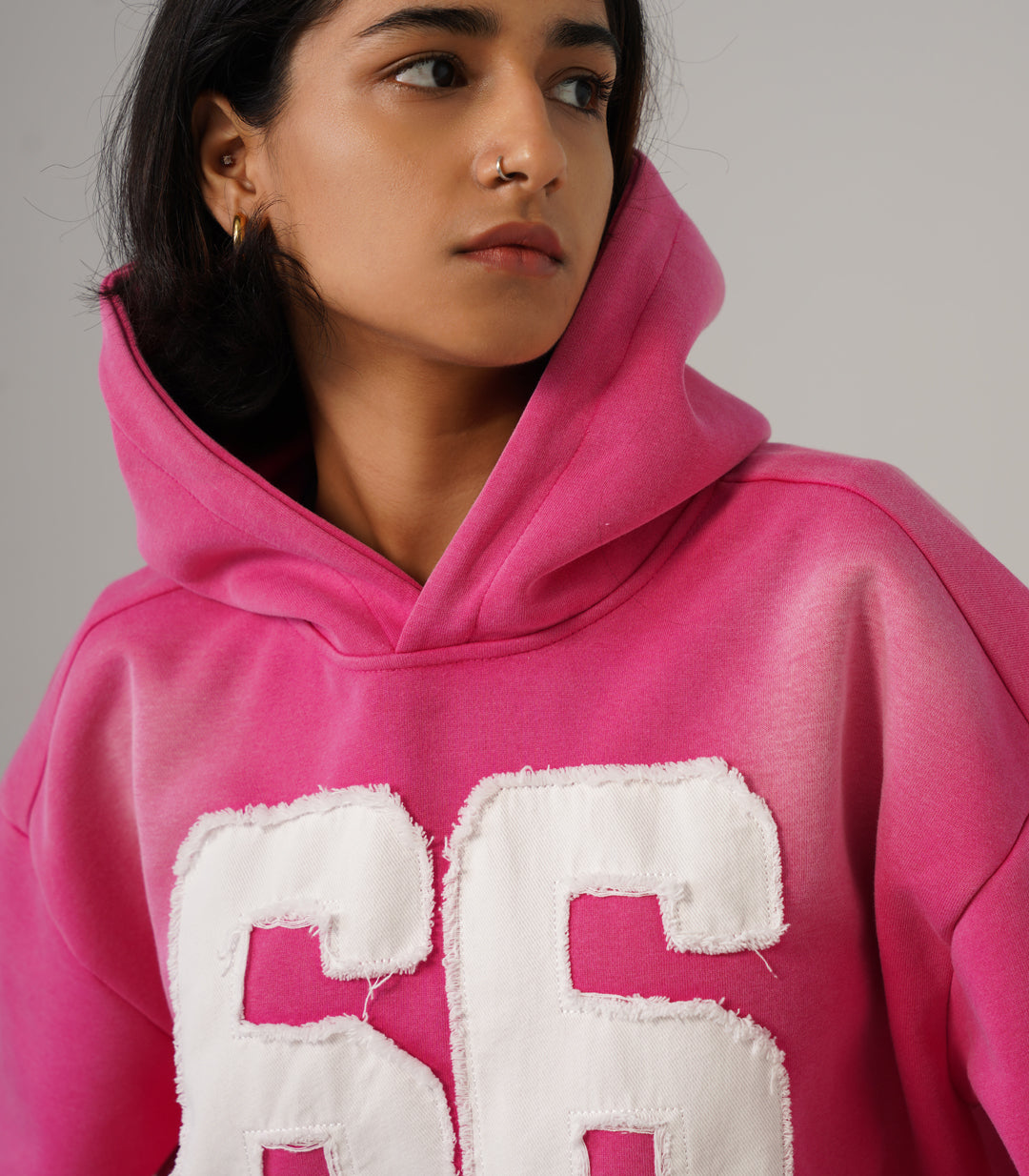 66 HOODIE - BOXY FIT PINK