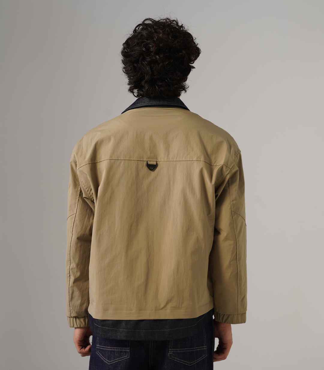 RAW DENIM OVERSHIRT