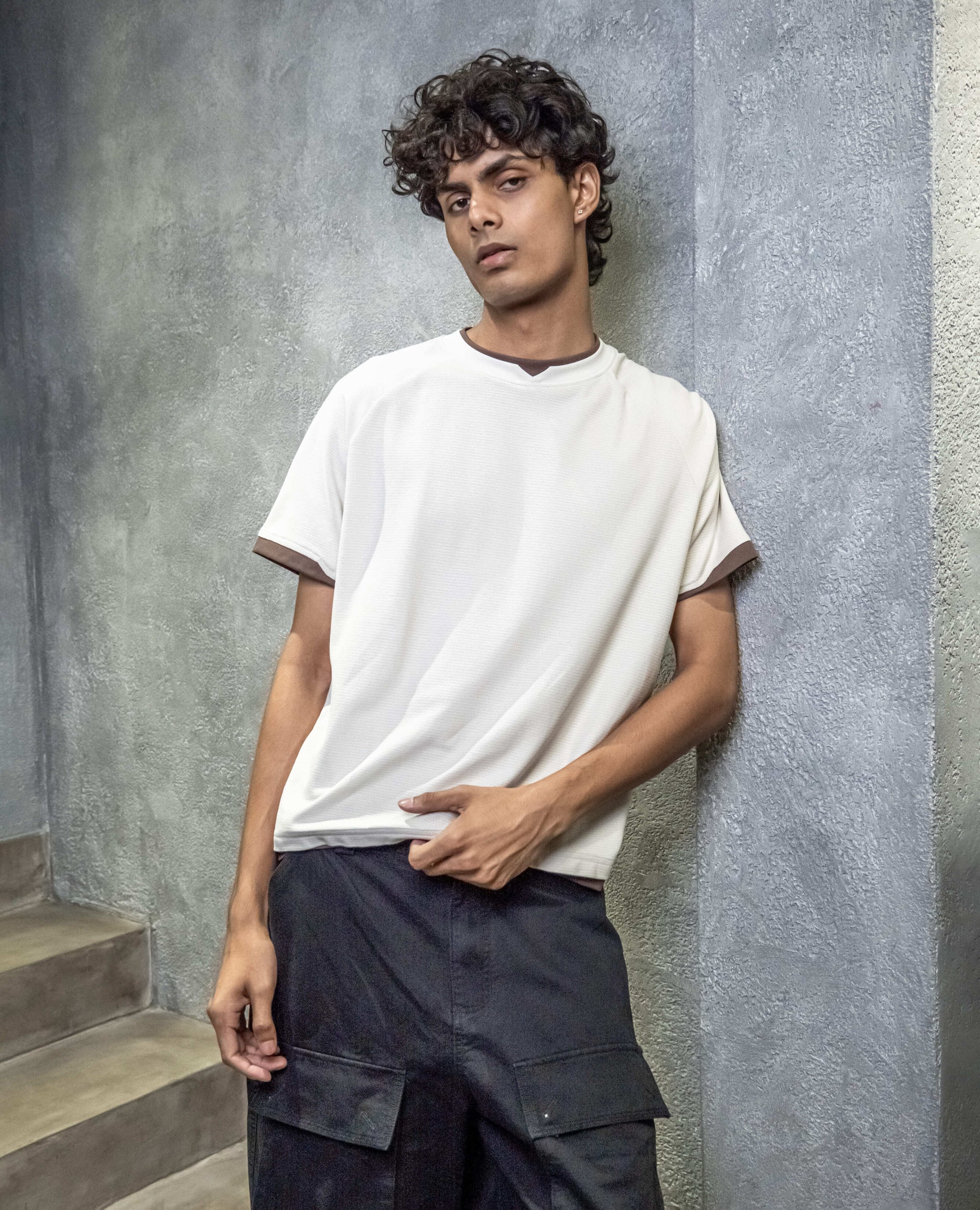 Basic Contrast T-Shirt