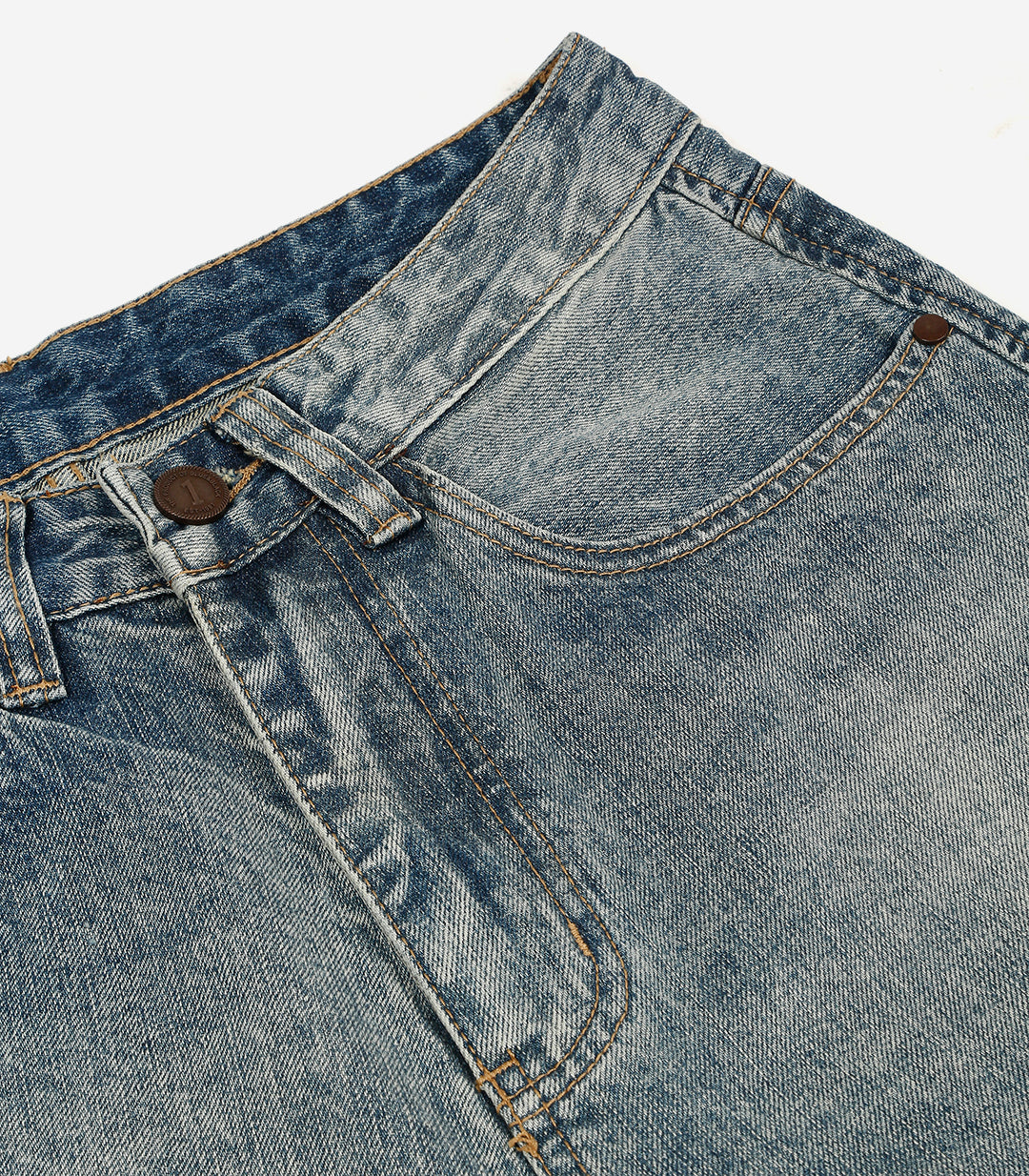 Retro Fade denim-Light Blue