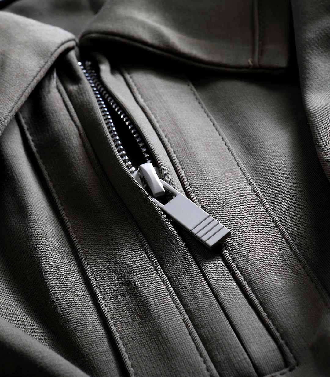 Basic Zip Up Polo
