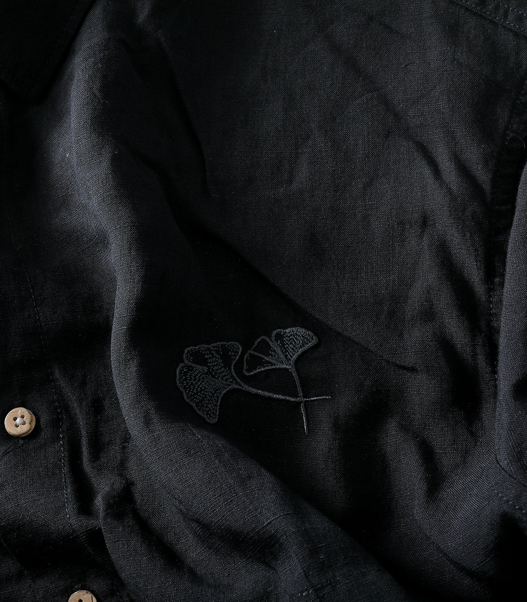 Linen Shirt Embroidered