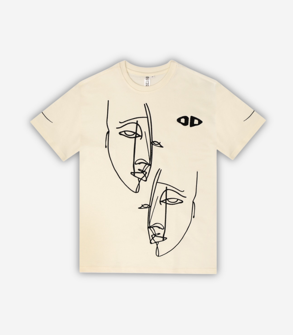 FRAGMENTED FACES TEE