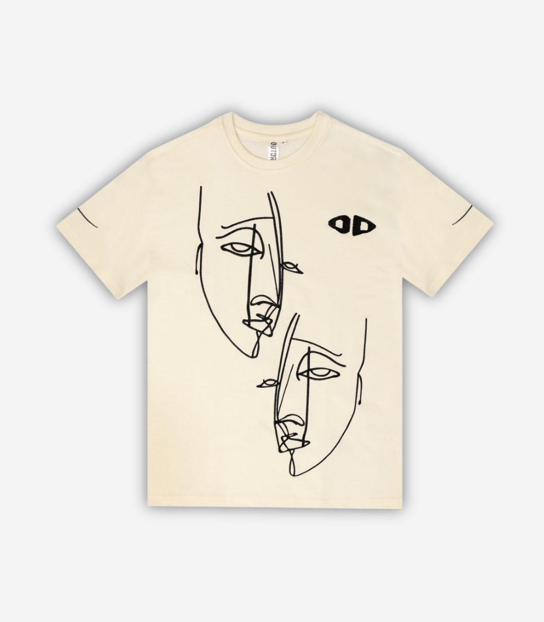 FRAGMENTED FACES TEE