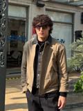 DENIM COLLAR JACKET