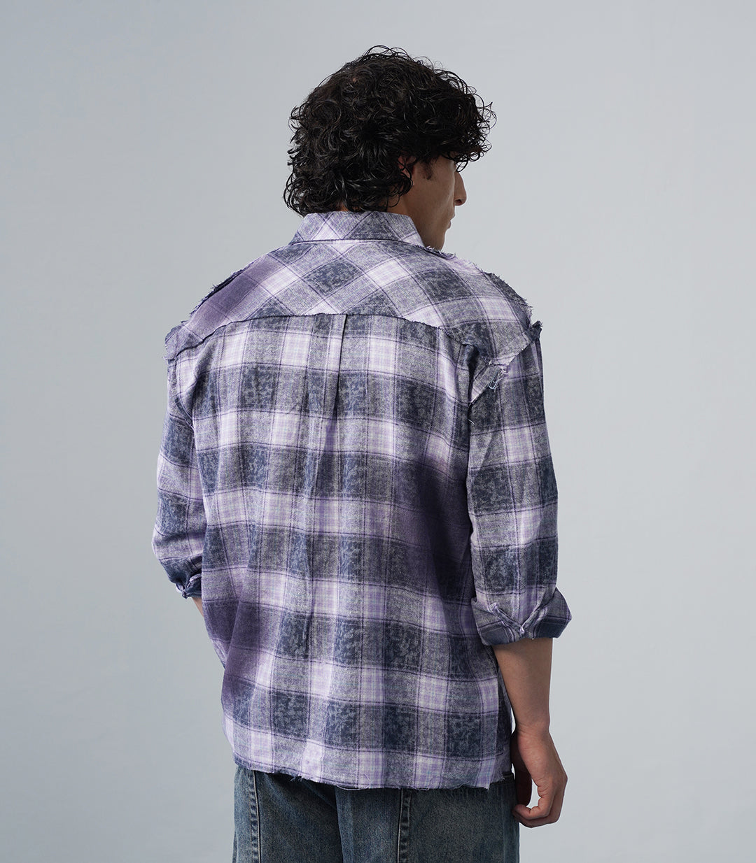MODERN PLAID FLANNEL SHIRT - UNISEX