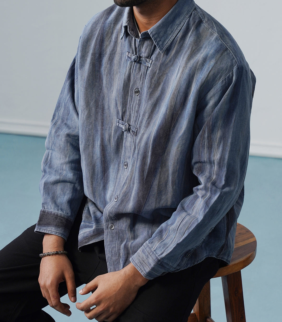 MANDARIN COTTON SHIRT