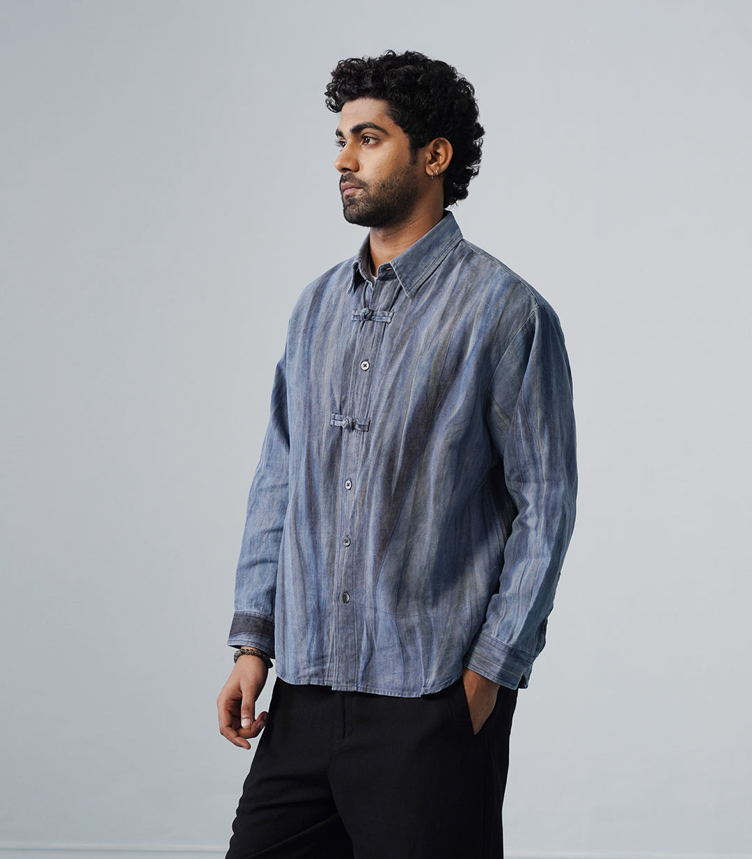 MANDARIN COTTON SHIRT