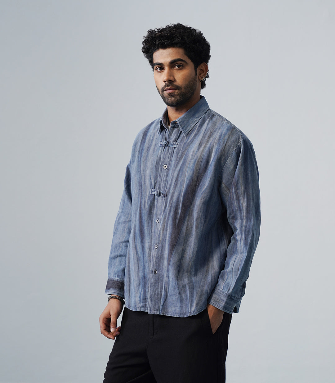 MANDARIN COTTON SHIRT