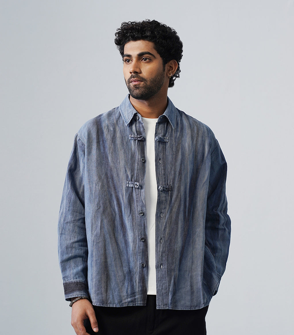 MANDARIN COTTON SHIRT
