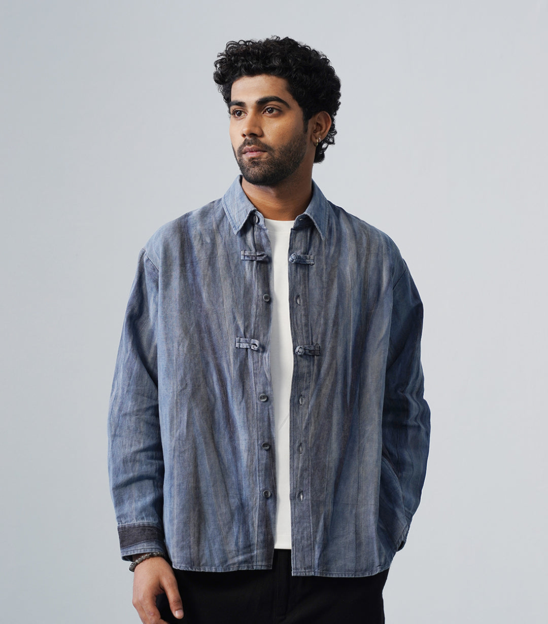 MANDARIN COTTON SHIRT