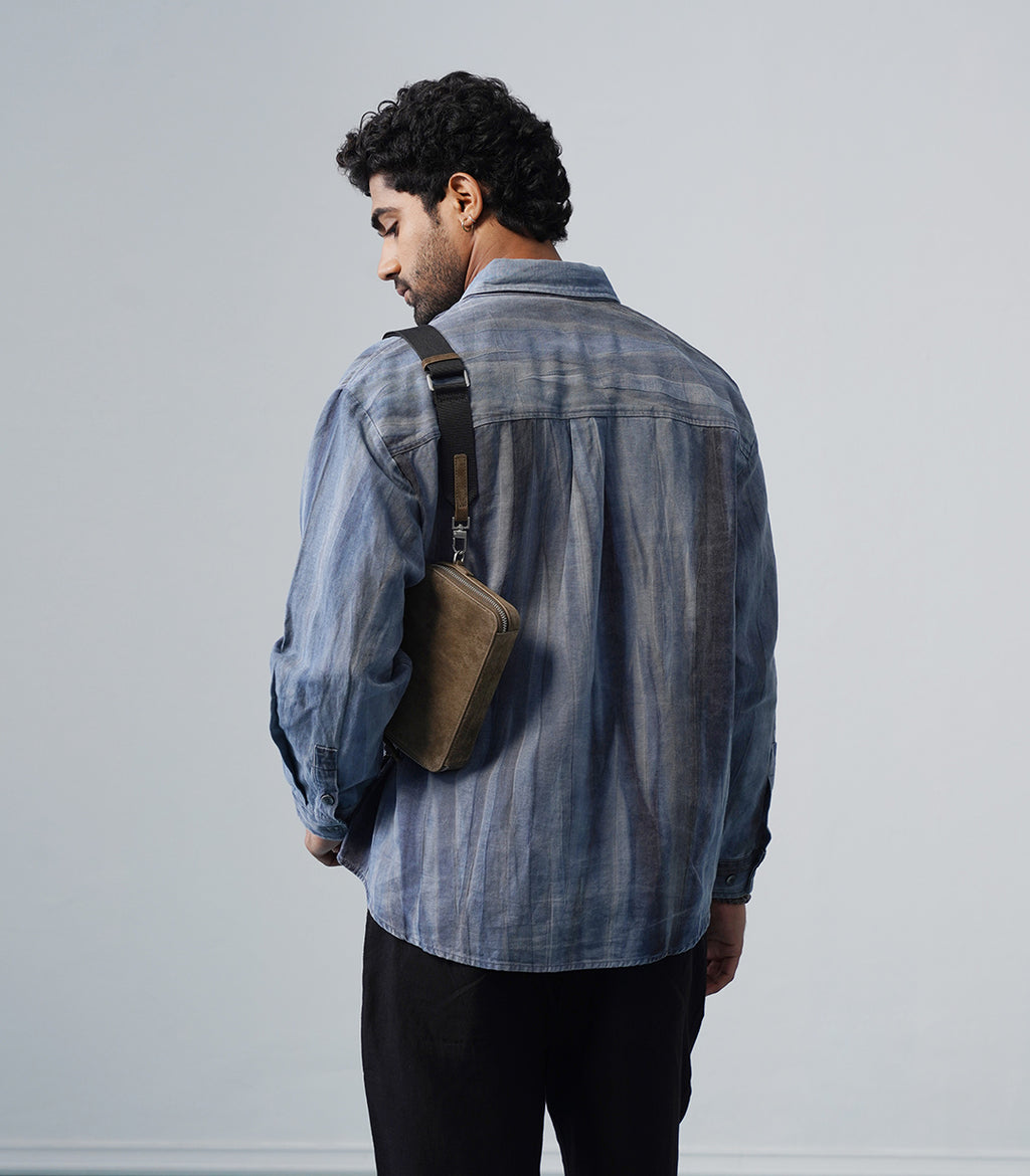 MANDARIN COTTON SHIRT