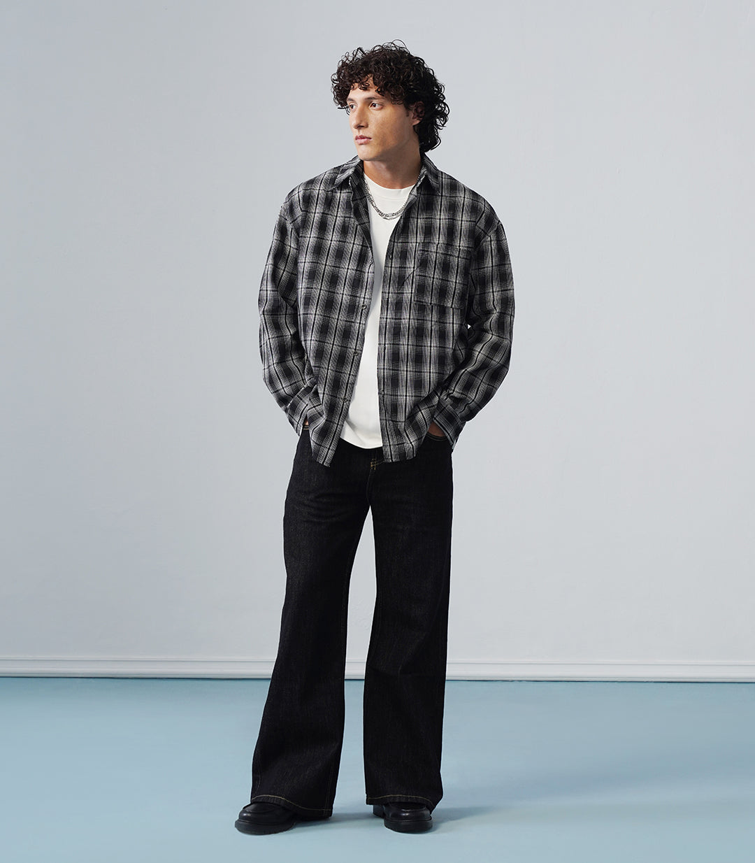 CLASSIC TEXTURED OVERSHIRT