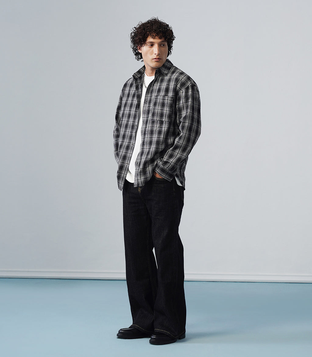 CLASSIC TEXTURED OVERSHIRT