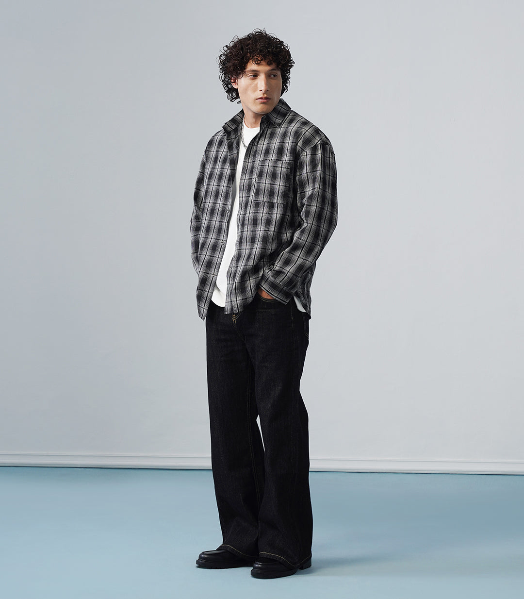 CLASSIC TEXTURED OVERSHIRT