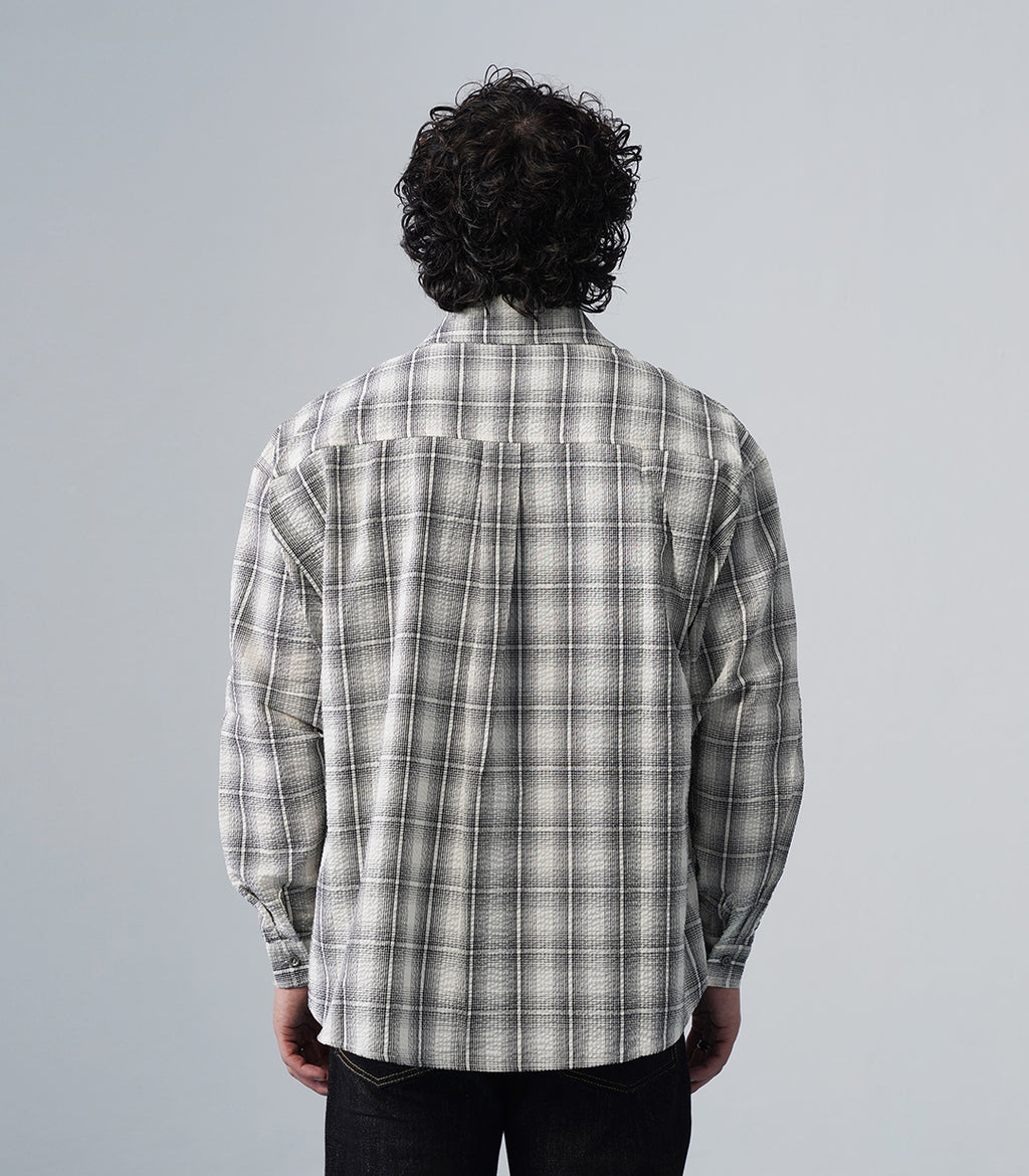 CLASSIC TEXTURED OVERSHIRT