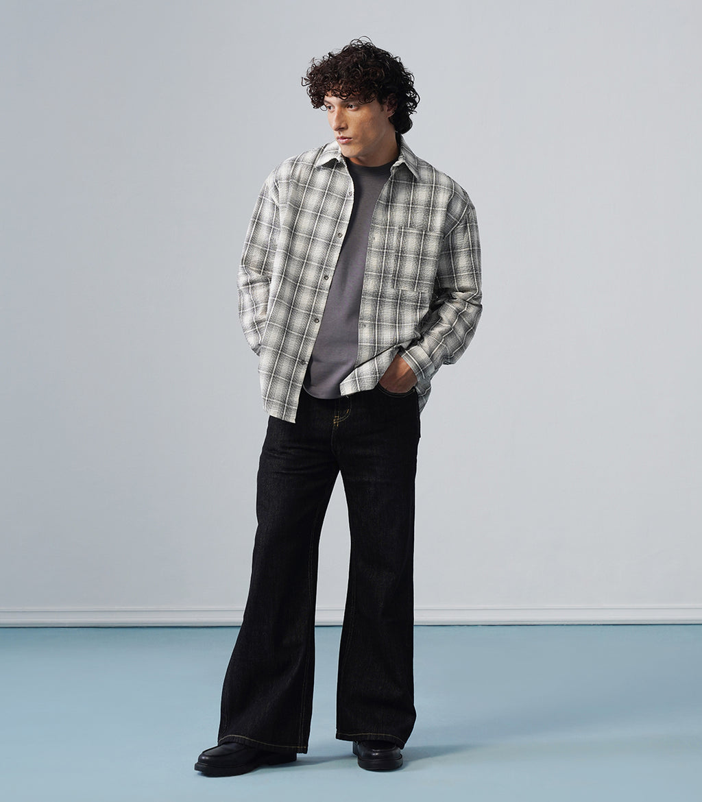 CLASSIC TEXTURED OVERSHIRT