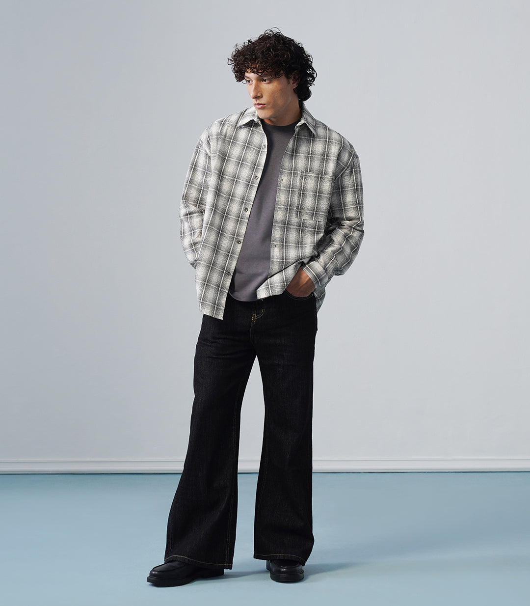 CLASSIC TEXTURED OVERSHIRT