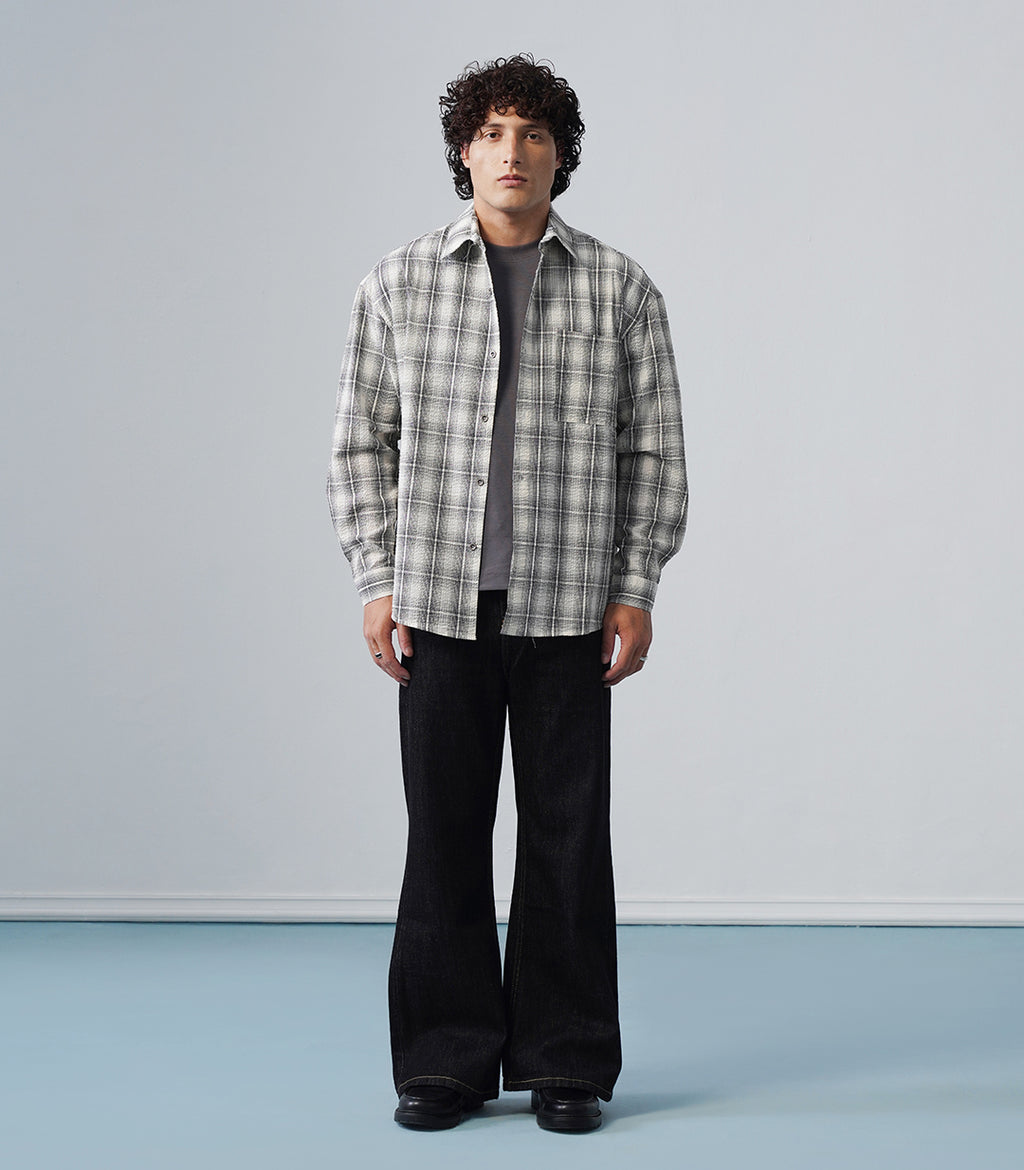 CLASSIC TEXTURED OVERSHIRT