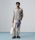LINEN PANT DOUBLE POCKET-IVORY
