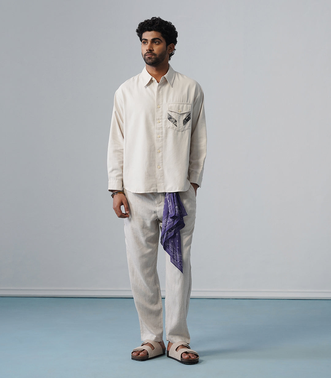 IVORY COTTON SHIRT