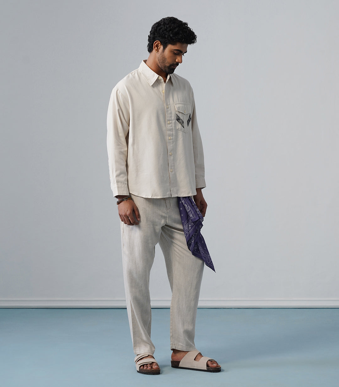 IVORY COTTON SHIRT