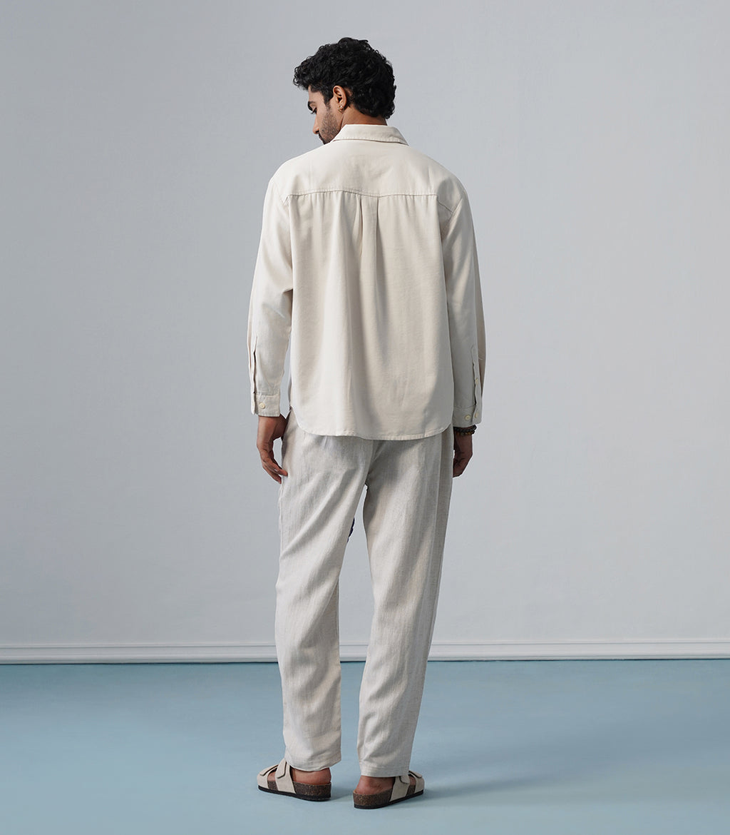 IVORY COTTON SHIRT