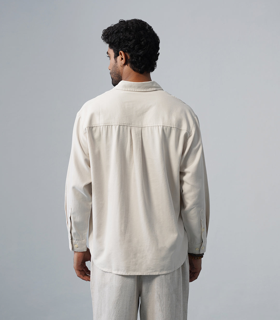 IVORY COTTON SHIRT