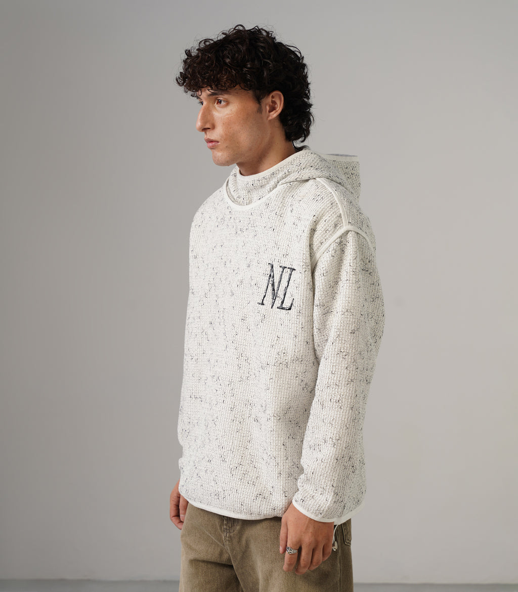NO LIMITS-KNITTED HOODIE