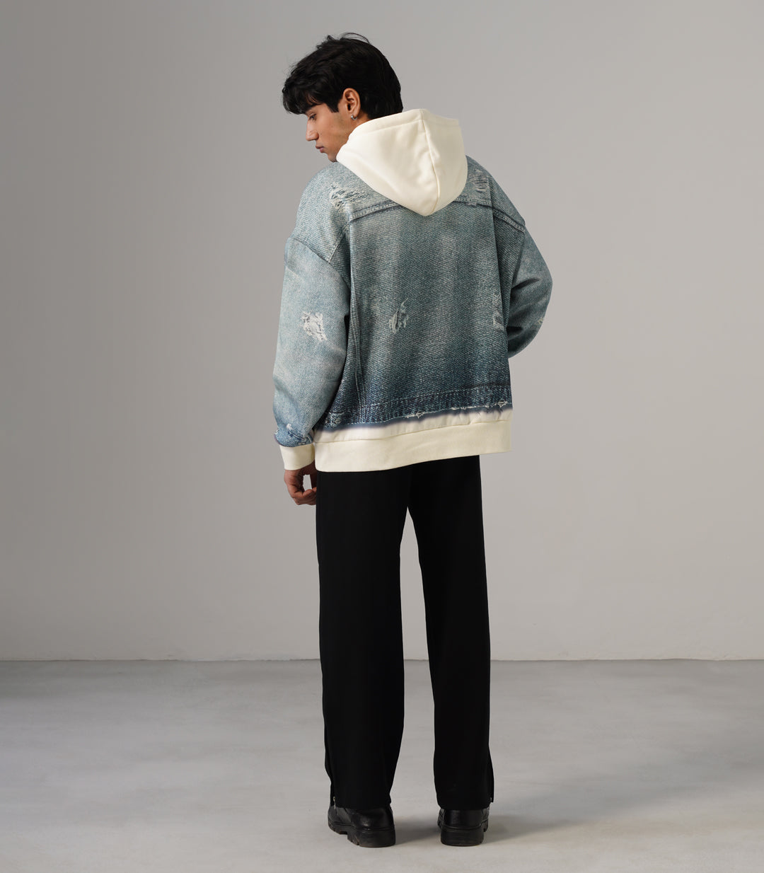 VESTED HOODIE