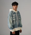 VESTED HOODIE