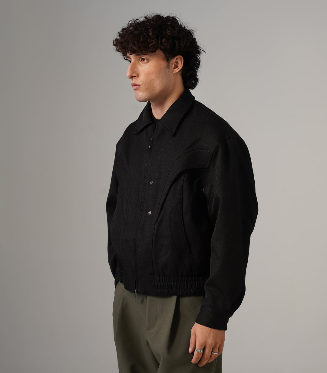 CROPPED FIT - BOMBER JACKET