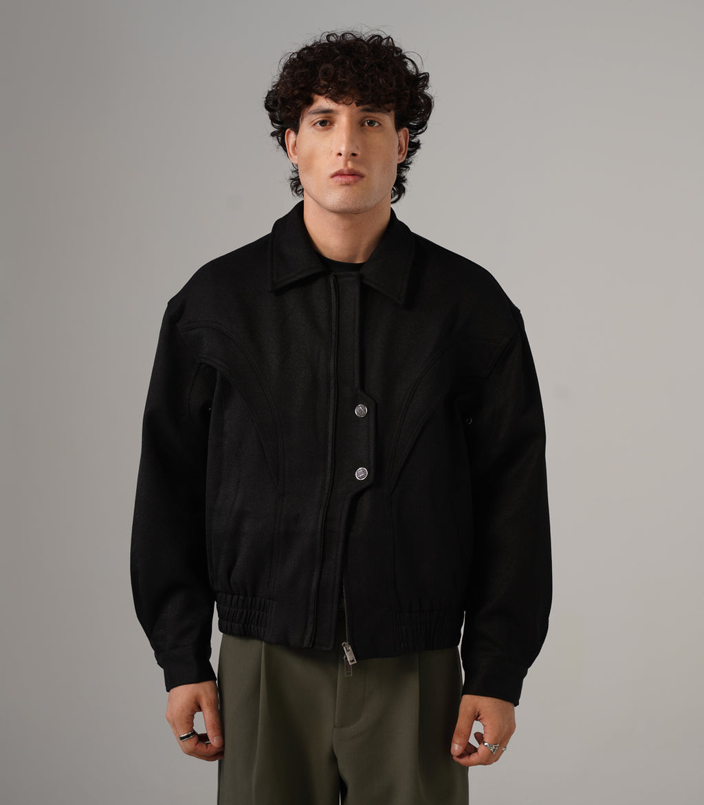 CROPPED FIT - BOMBER JACKET