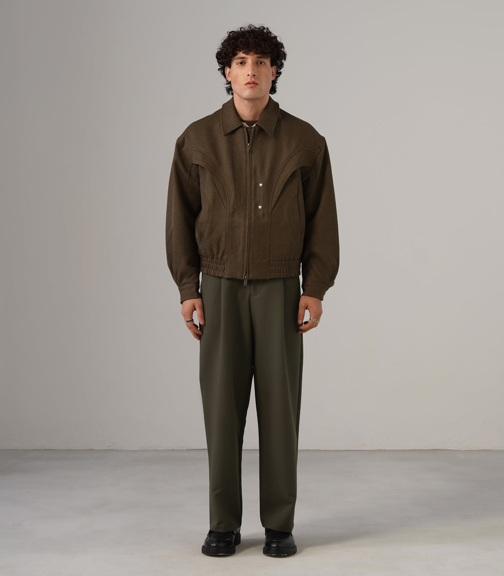 CROPPED FIT - BOMBER JACKET