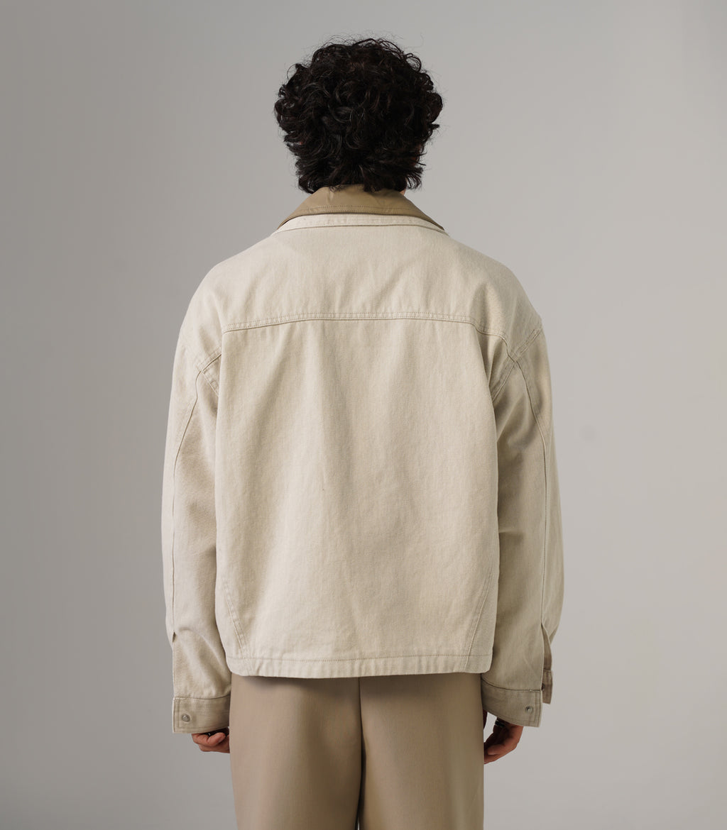 CONTRAST COLLAR - CARPENTER JACKET
