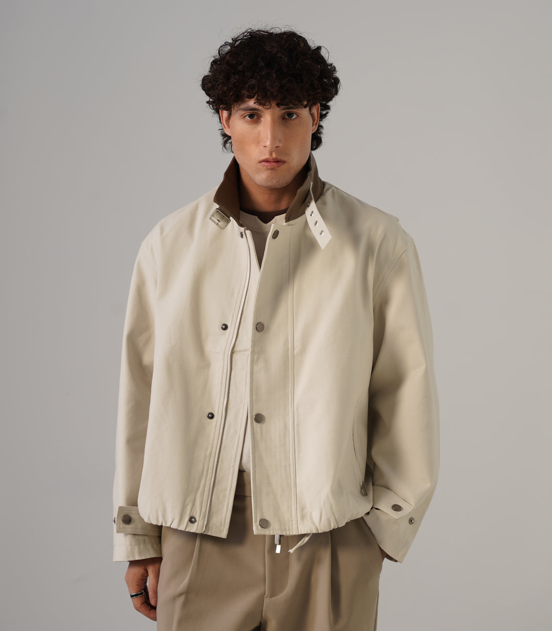 CROPPED FIT - TECHNICAL JACKET