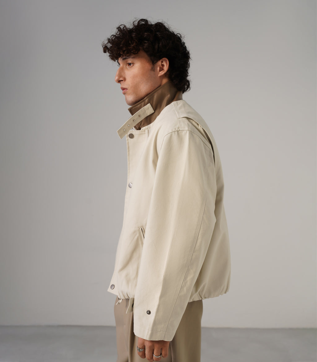 CROPPED FIT - TECHNICAL JACKET